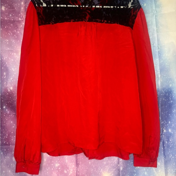 Kardashian kollection red blouse - Picture 3 of 3